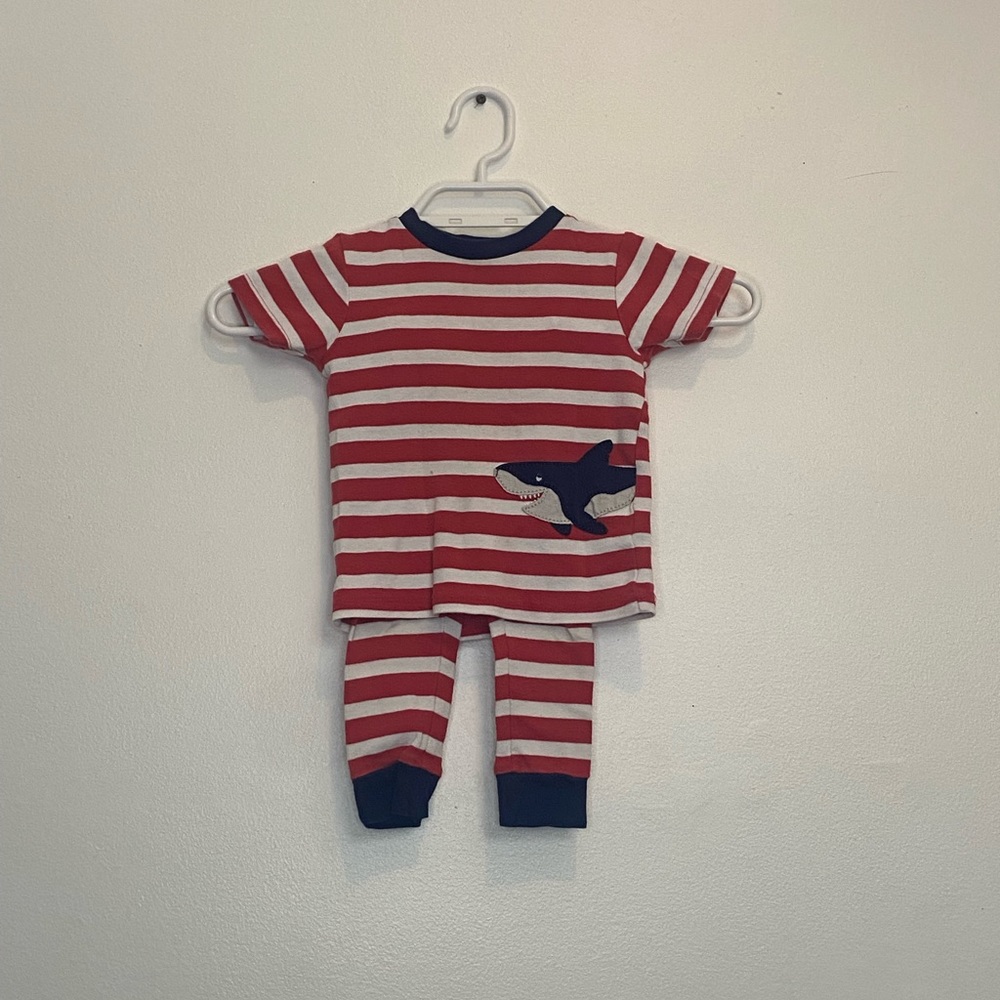 2PC Shark Pyjamas - 18 to 24 Months